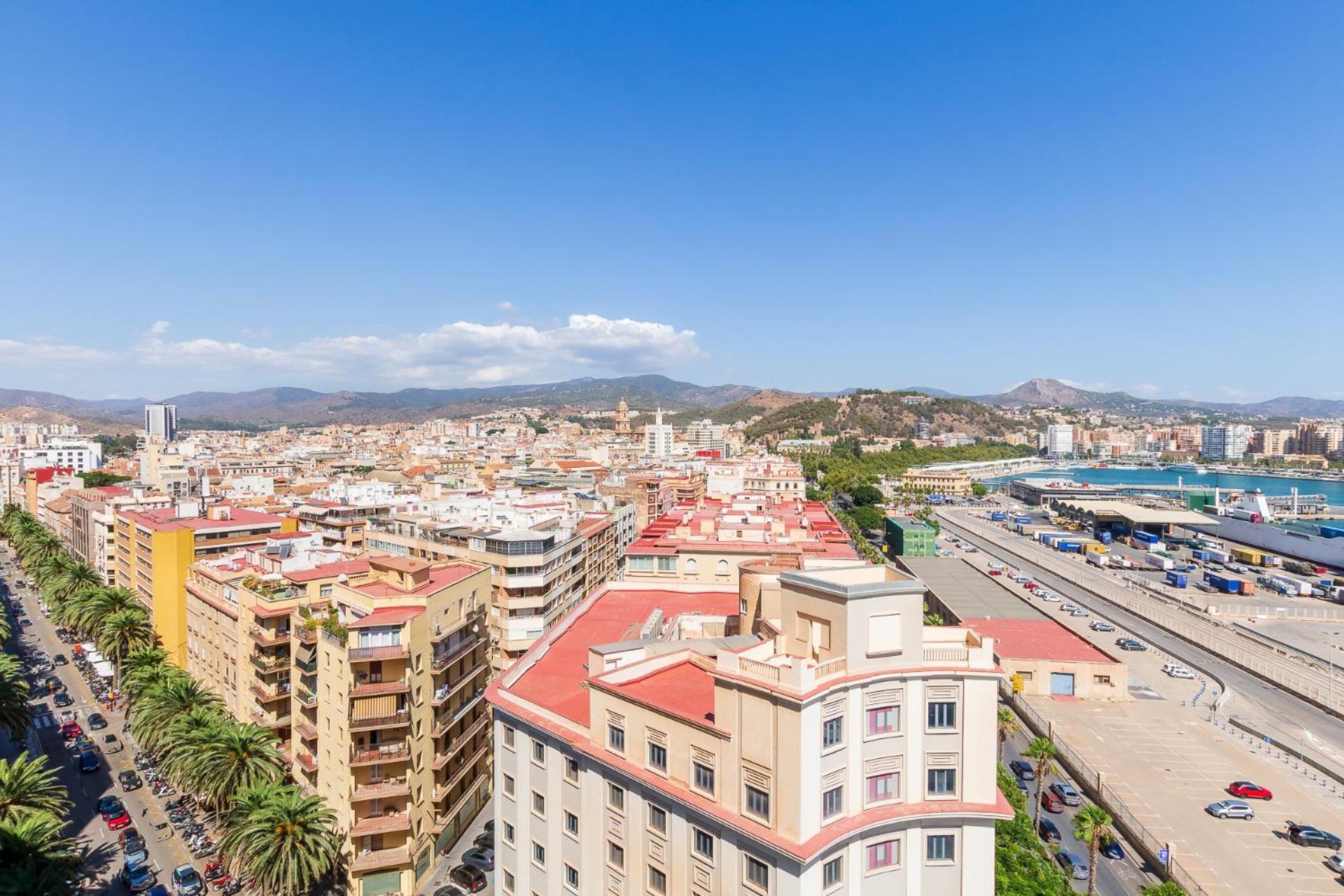 Apt Alameda De Colon Solo Familias Málaga Eksteriør billede