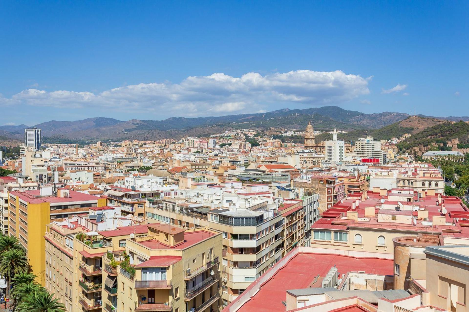 Apt Alameda De Colon Solo Familias Málaga Eksteriør billede